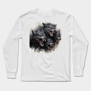 Angry Wolves Long Sleeve T-Shirt